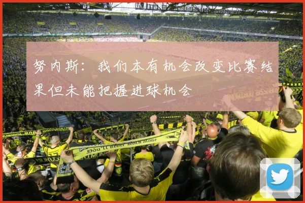 努内斯：我们本有机会改变比赛结果但未能把握进球机会